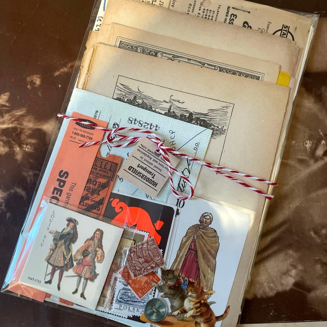 ヴィンテージ ジャンクジャーナル 紙多め 詰め合わせ セット 3 - メルカリ