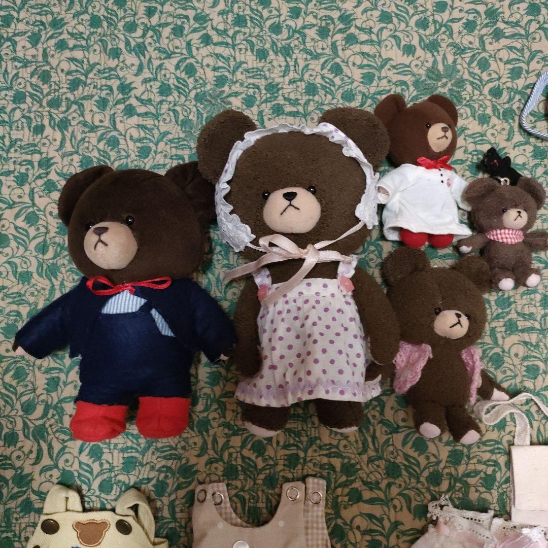 初代　激レア　くまのがっこう　くまのジャッキー　 ぬいぐるみと衣装セット