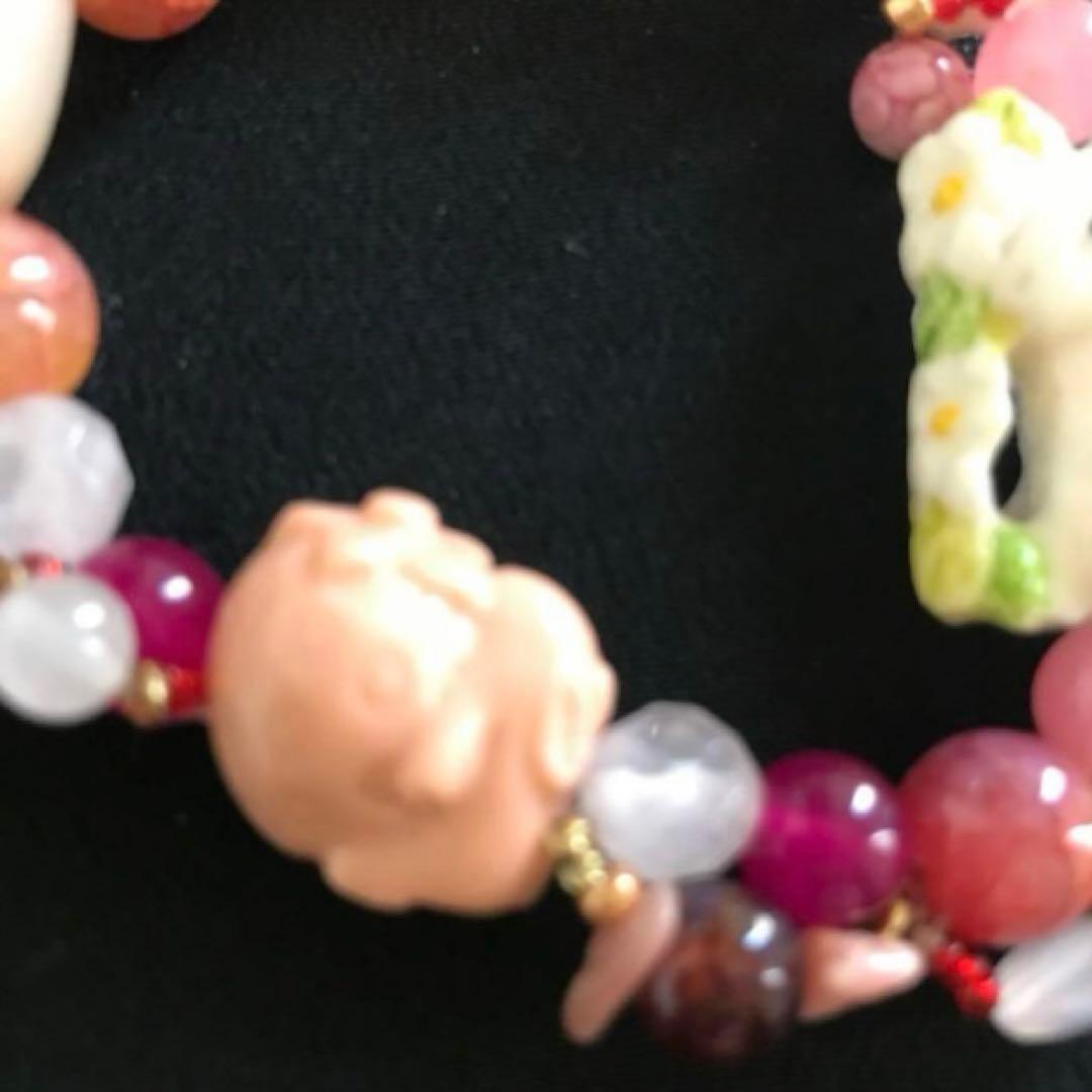 【種名　日本鹿の角】オリジナル彫刻使用 ⭐️いちごの取りっこ⭐️☆匿名☆