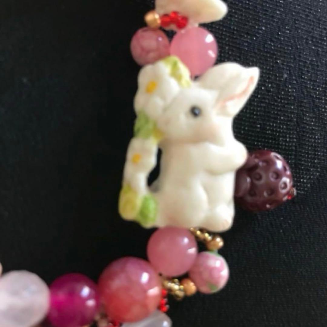 【種名　日本鹿の角】オリジナル彫刻使用 ⭐️いちごの取りっこ⭐️☆匿名☆