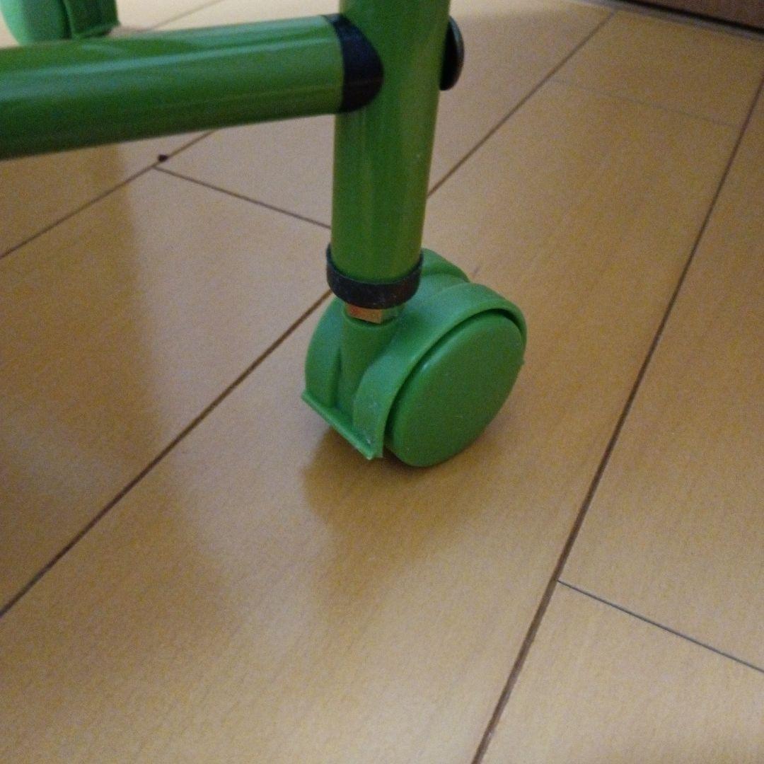 昭和レトロ サントミ  Wagon スチールラック 緑レトロポップ