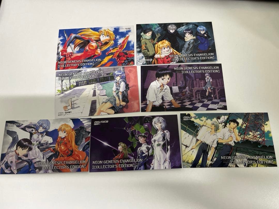 愛蔵版 新世紀エヴァンゲリオン 全7巻 + 非売品特典 イラストカード全14枚