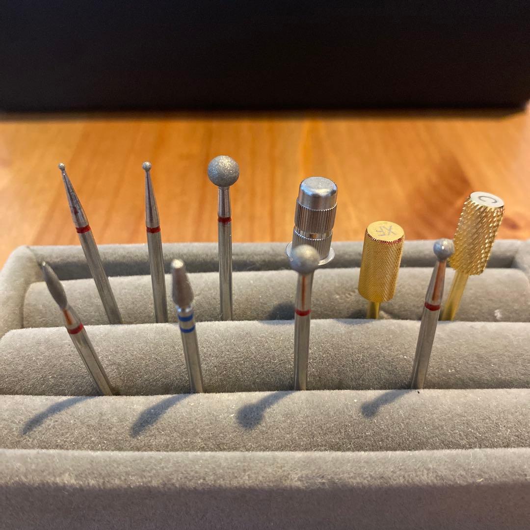 超美品 ネイルマシン プレパレーション ビット付