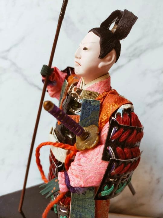 お値下げしました★五月人形大将人形　源頼朝　義経⭐︎希少⭐︎昭和初期骨董