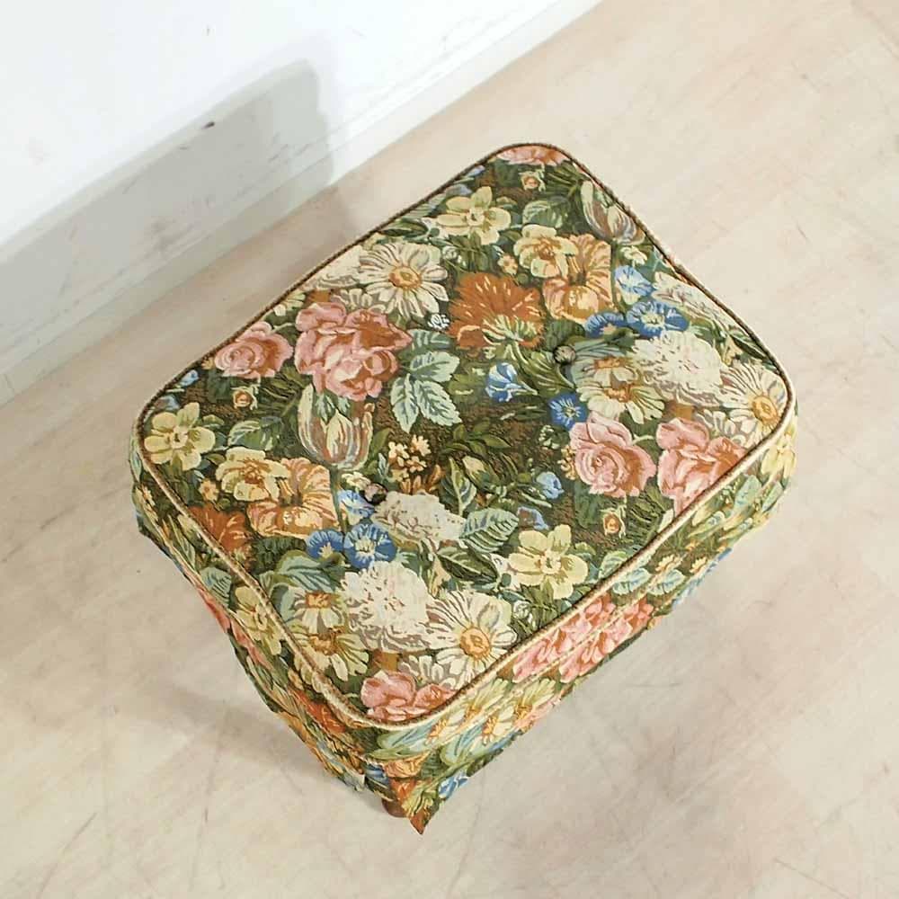 オークショップ 豊田たんす オットマン A スツール ZR24359