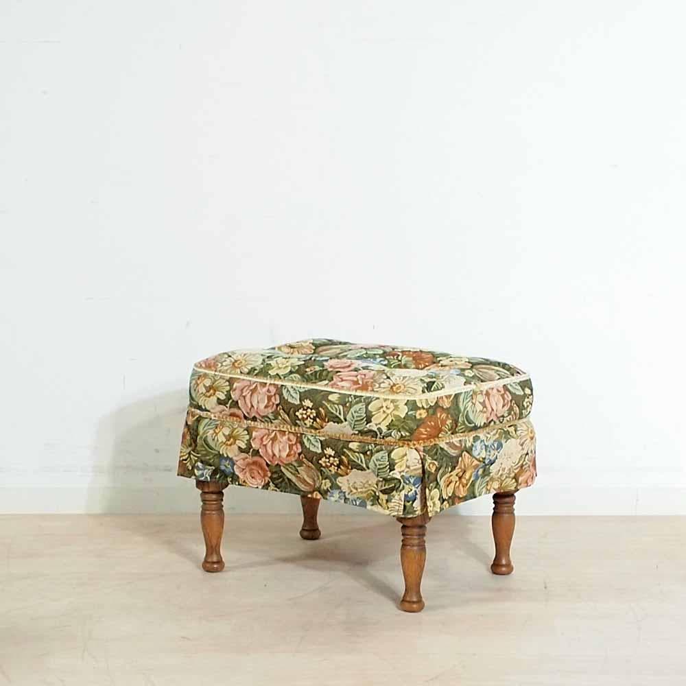 オークショップ 豊田たんす オットマン A スツール ZR24359