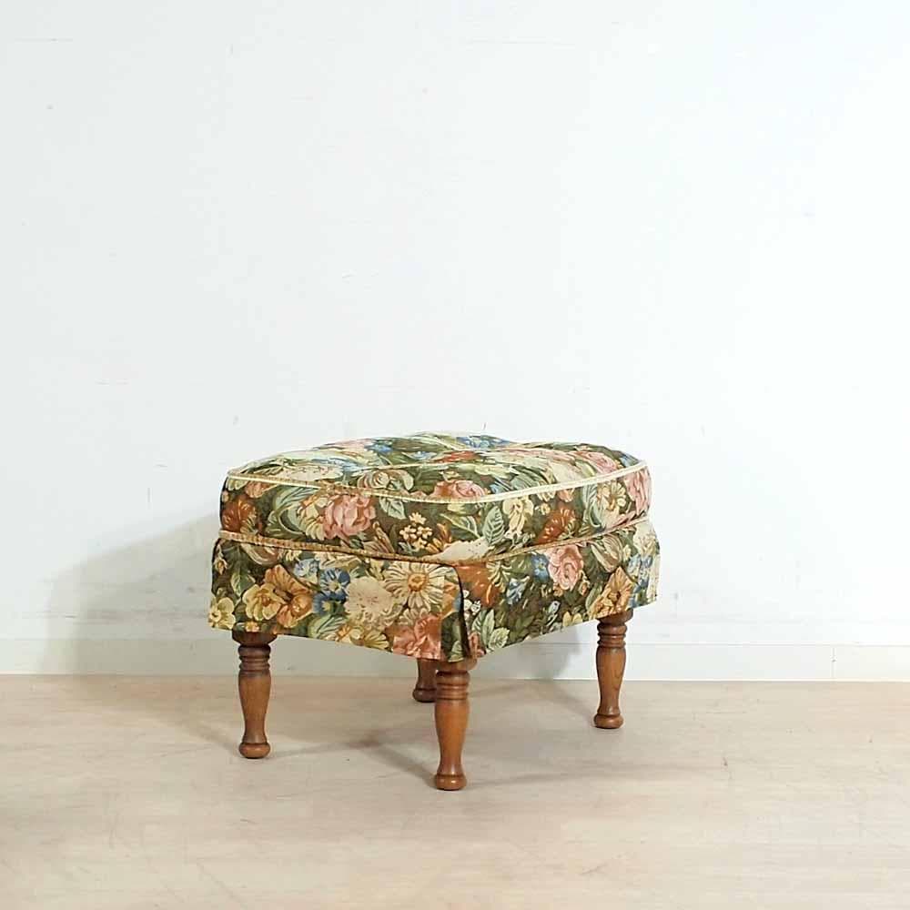 オークショップ 豊田たんす オットマン A スツール ZR24359