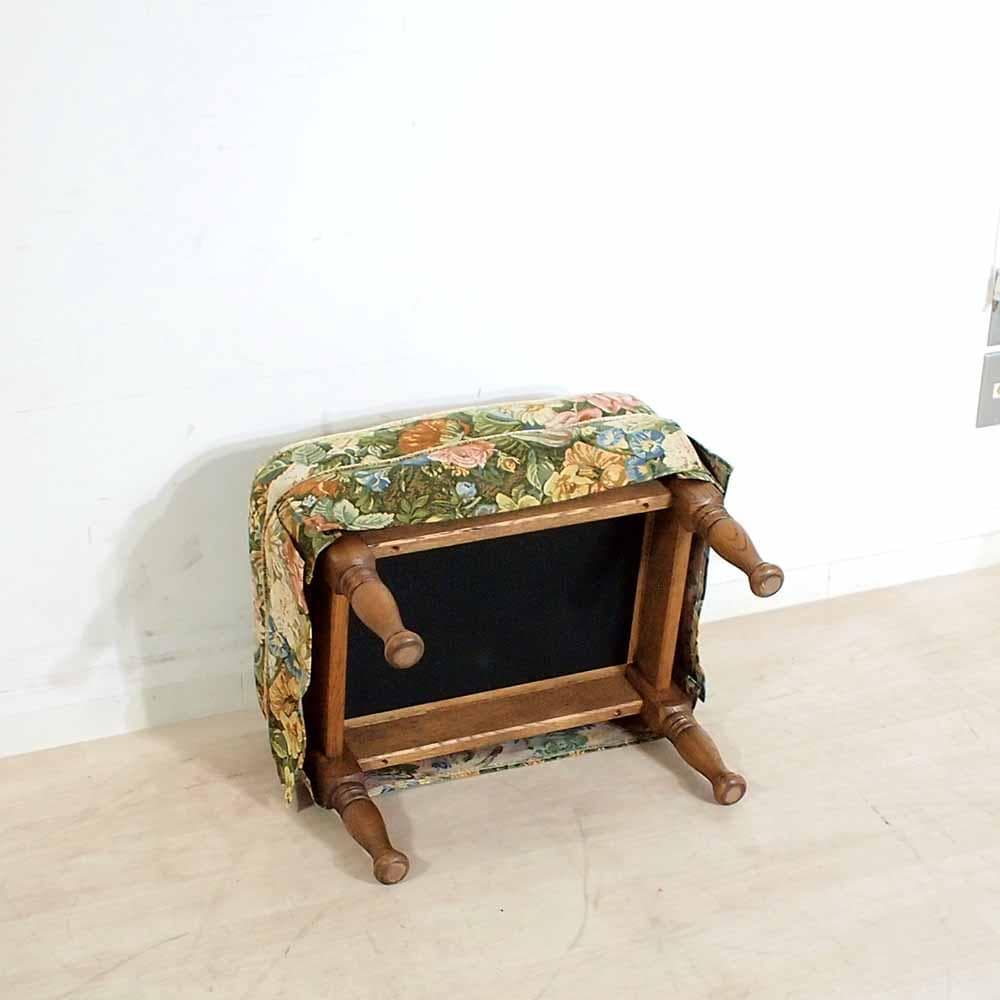 オークショップ 豊田たんす オットマン A スツール ZR24359