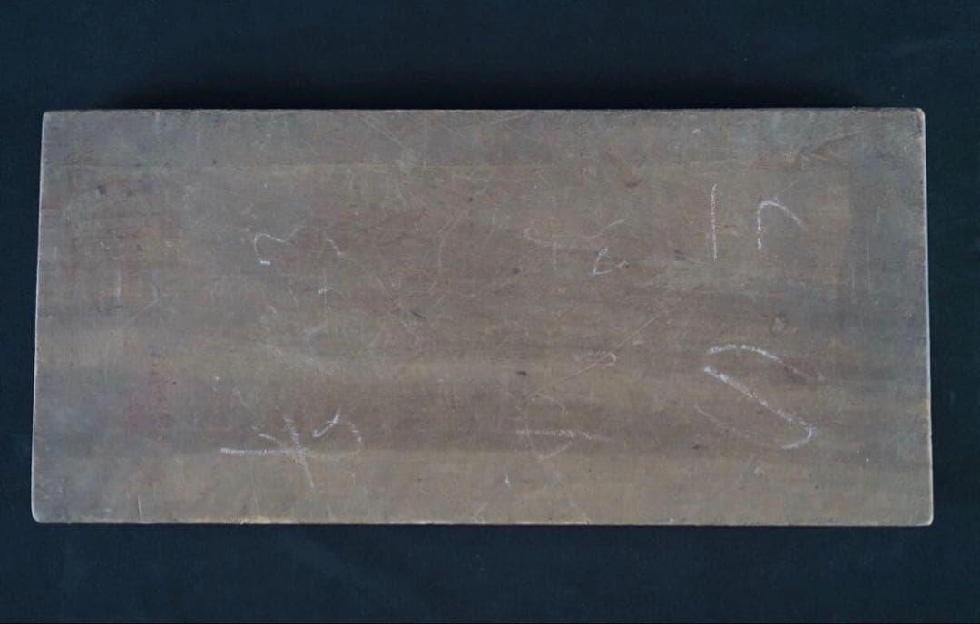 菓子型 特大型の鯛 タイ 39.2×18.3cm 和菓子 古道具アンティーク木彫