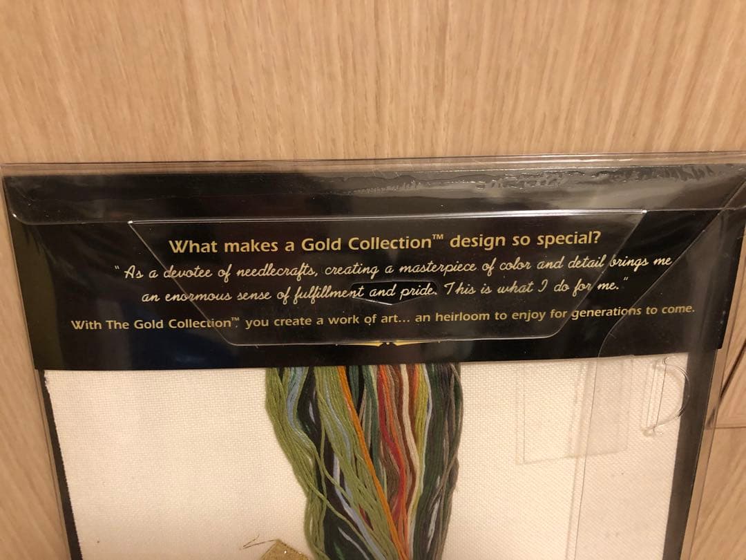 【ドイツ直輸入】38x46cm ￼￼￼￼風景画　クロススティッチキット 針糸布込