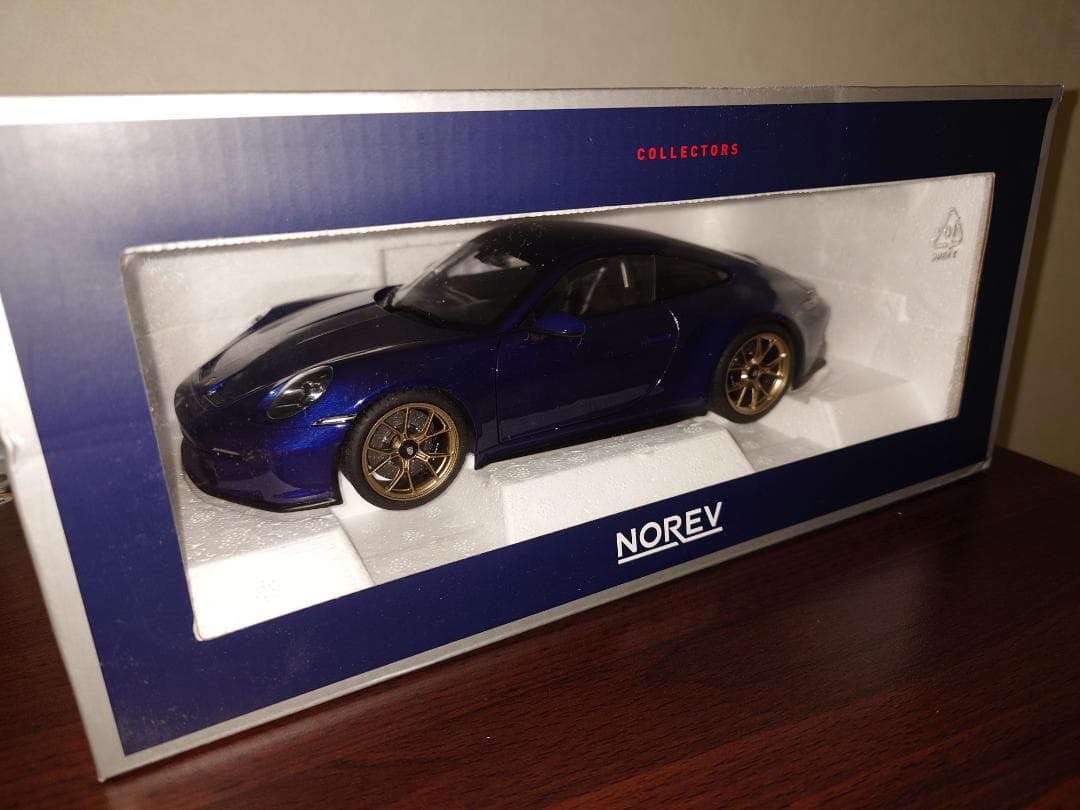 NOREV ポルシェ 911 GT3 ツーリング メタリックブルー 1/18