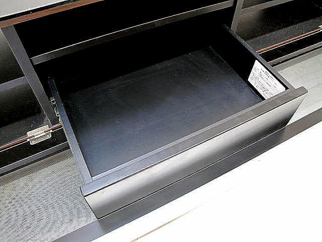 シギヤマ モダンスタイルテレビボード スモークガラスW170.5cm　TVボード