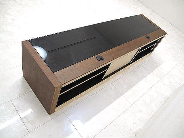 シギヤマ モダンスタイルテレビボード スモークガラスW170.5cm　TVボード