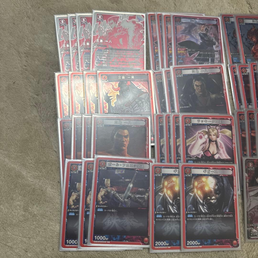 本*猫様 ユニオンアリーナ 鉄拳 G社 デッキ　パラ入り　デッキパッツ4コン付き