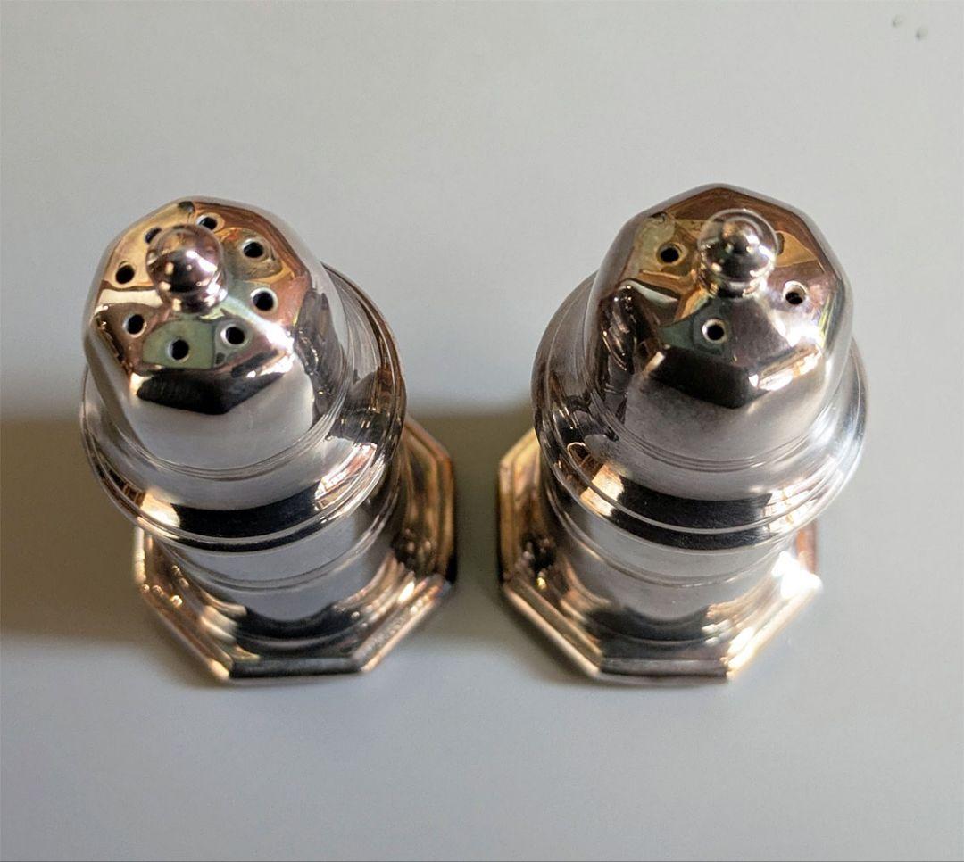 Christofle シルバーコーティング 塩・胡椒入れ セット