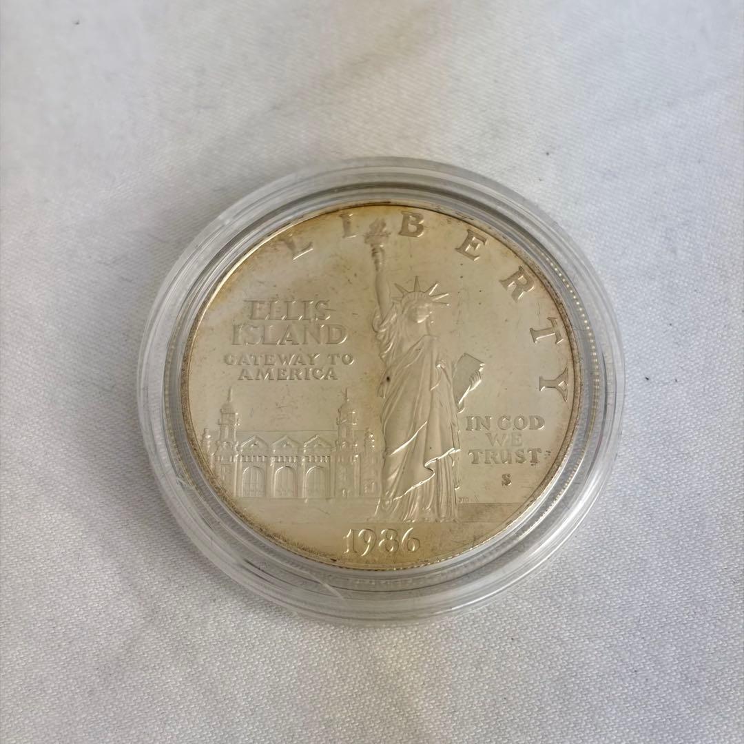 B-658 1986年 アメリカ100周年 自由の女神 プルーフ 銀貨セット - メルカリ