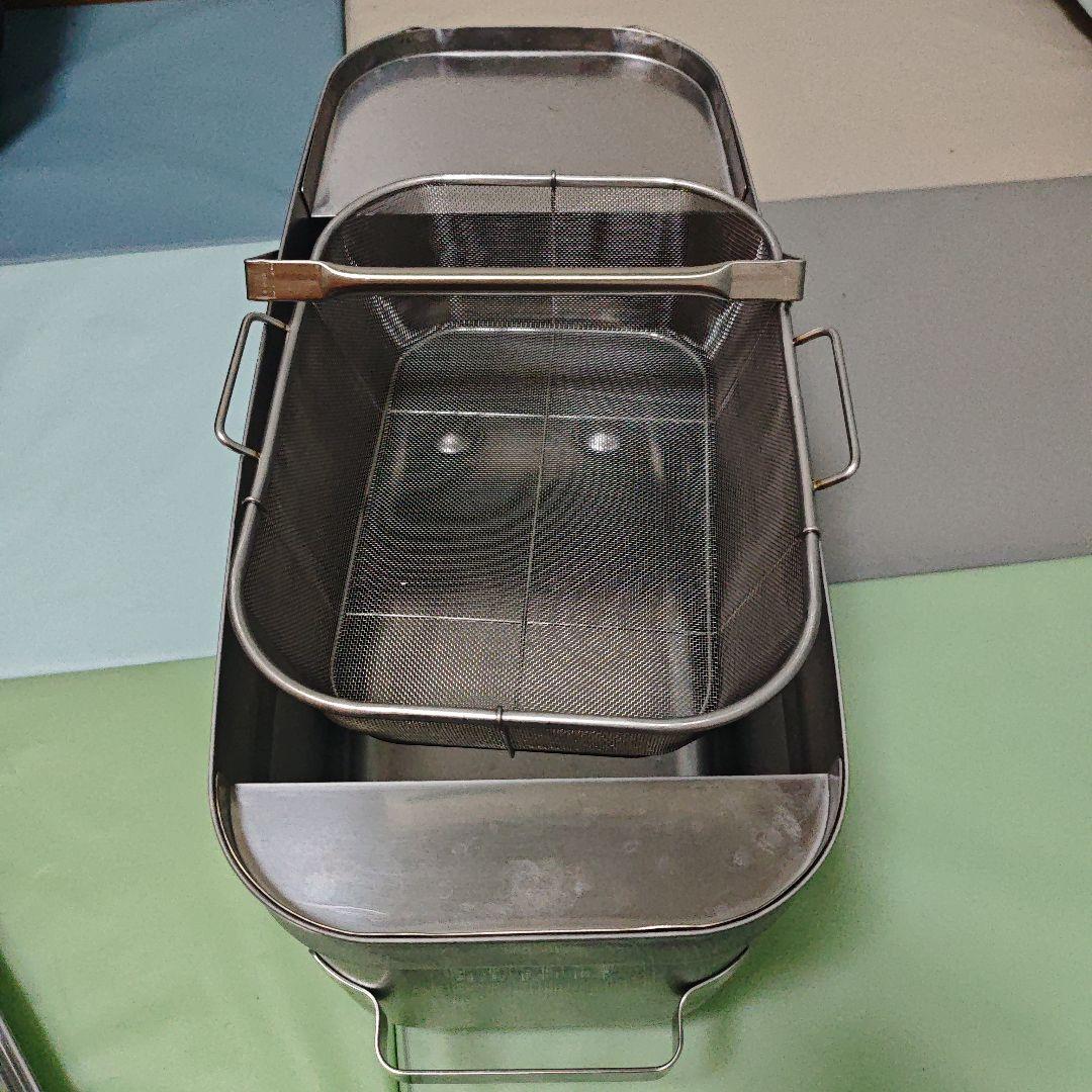 業務用 フライヤー 油受け　tanico　新品