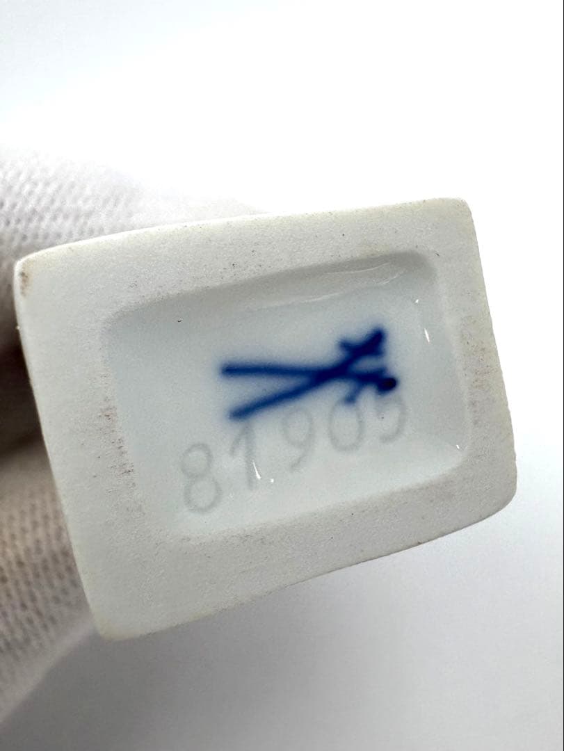 希少　マイセン オルフ・フィーバー　劇場　カスパーシアター　王子人形　双剣マーク