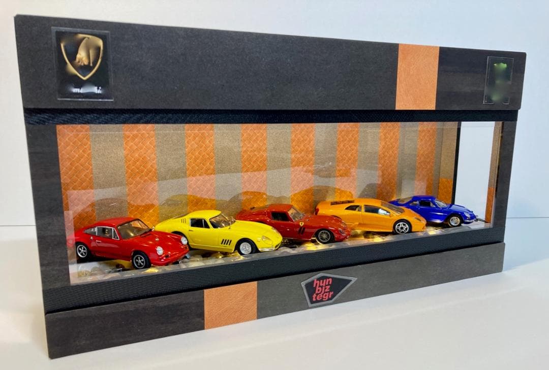 ストーン＆レジン・1/64~1/24・ディスプレーBOX/スタイリッシュ