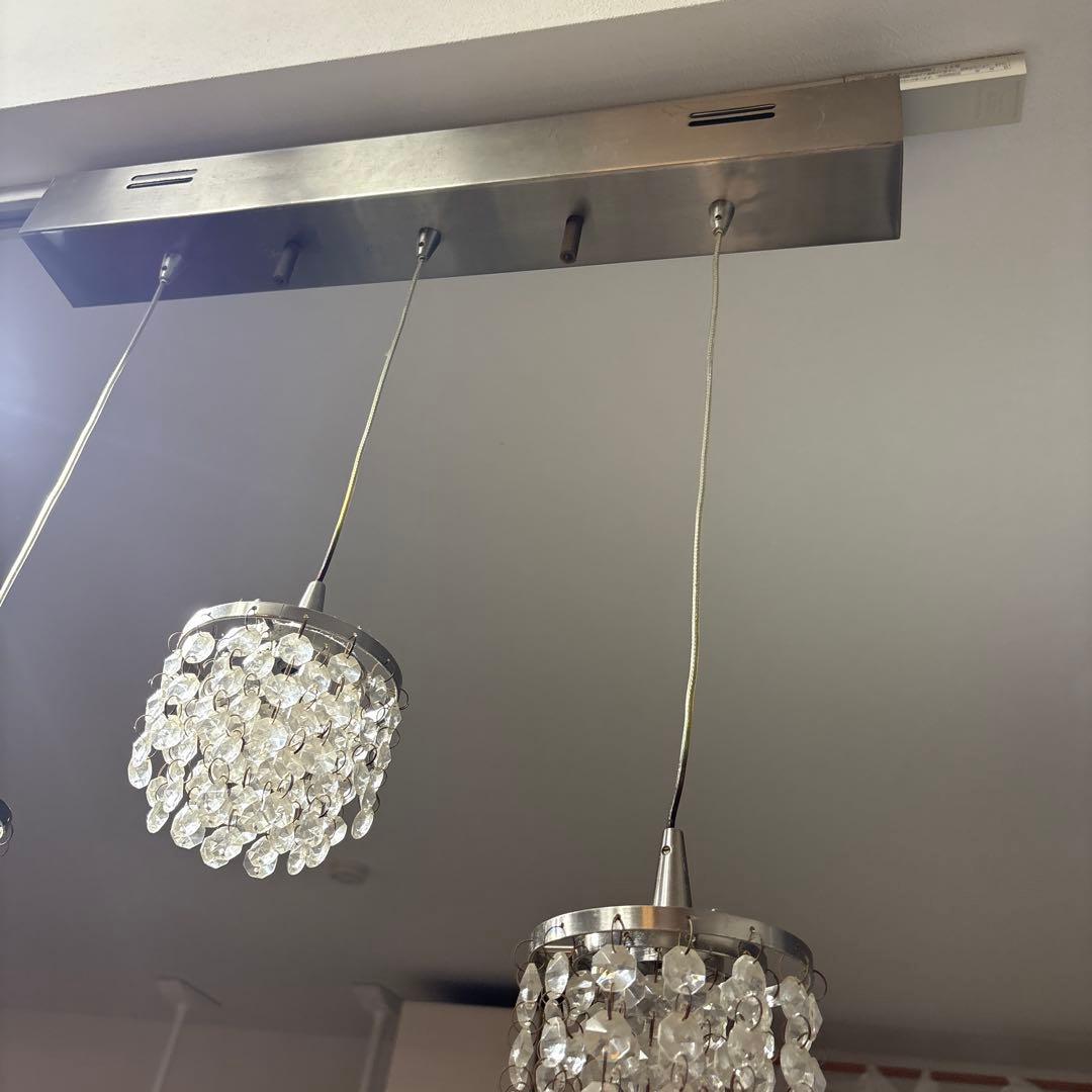 最終値下げ！クリスタルデザイン 6灯シーリングライト