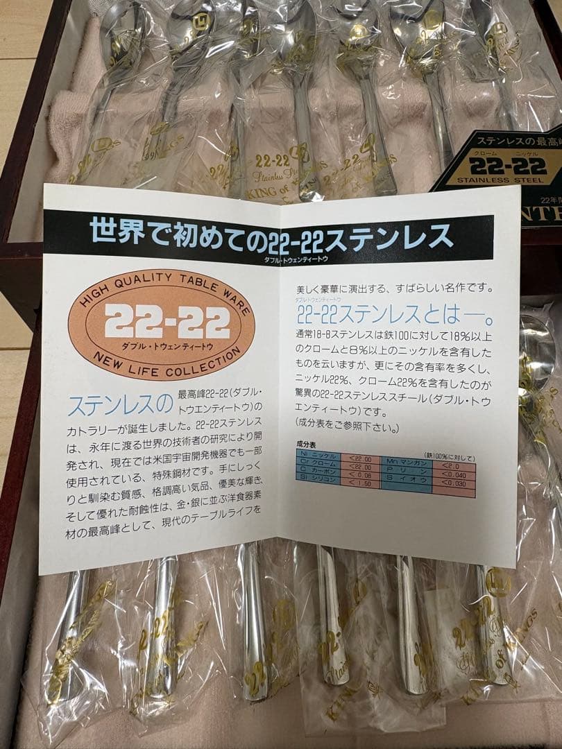 マーシャン　カトラリーセット　22-22 KING of KINGS