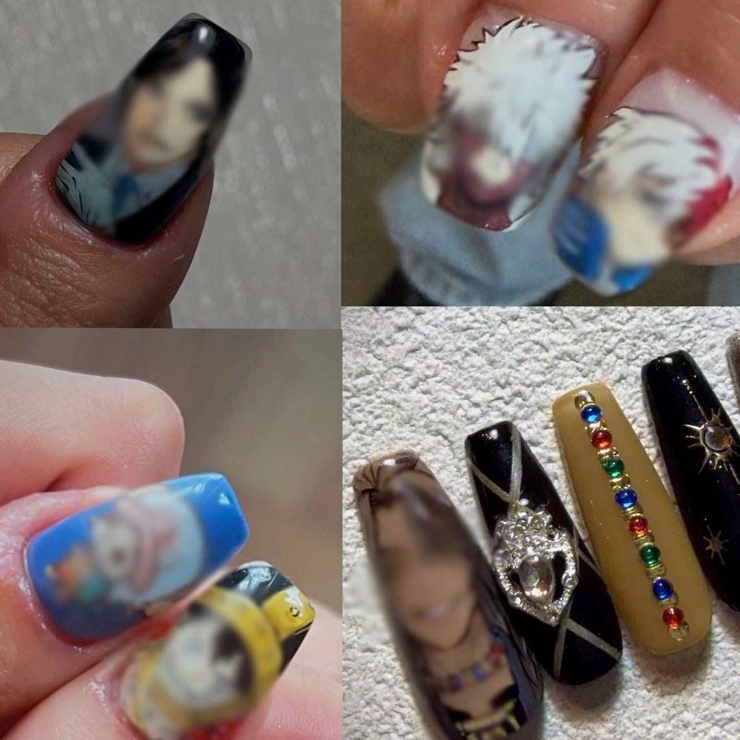 プレインシート　痛ネイル