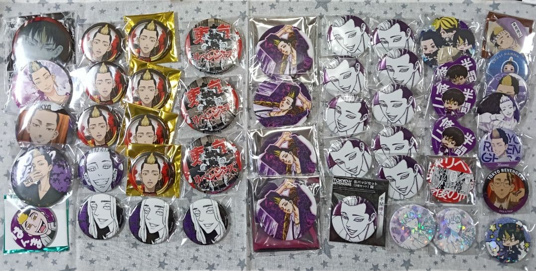 東京リベンジャーズ 半間修二 缶バッジ まとめ売り 原画展 最後の世界