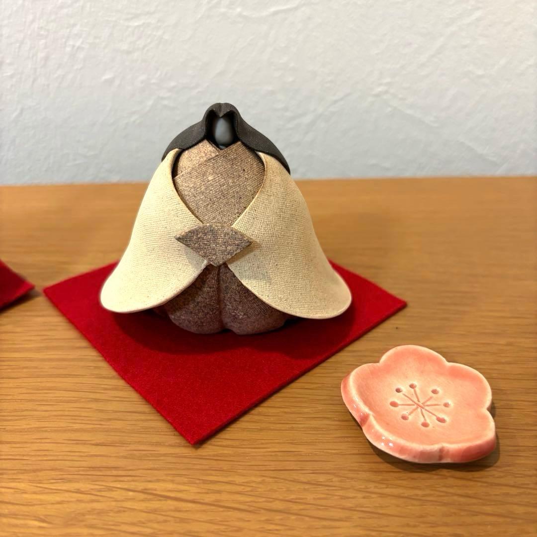 永田みどり 陶雛セット ナチュラン限定 古陶里 ひなまつり - メルカリ