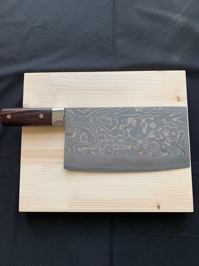 希少 伝統工芸士 佐治武士 中華 包丁