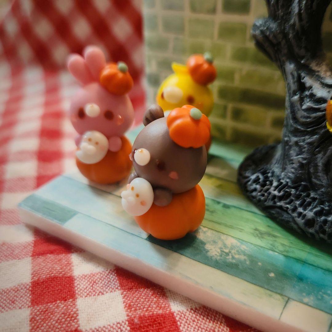 ハロウィン★カボチャくま