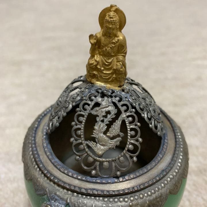 香炉，乾、天寶紋銀在銘