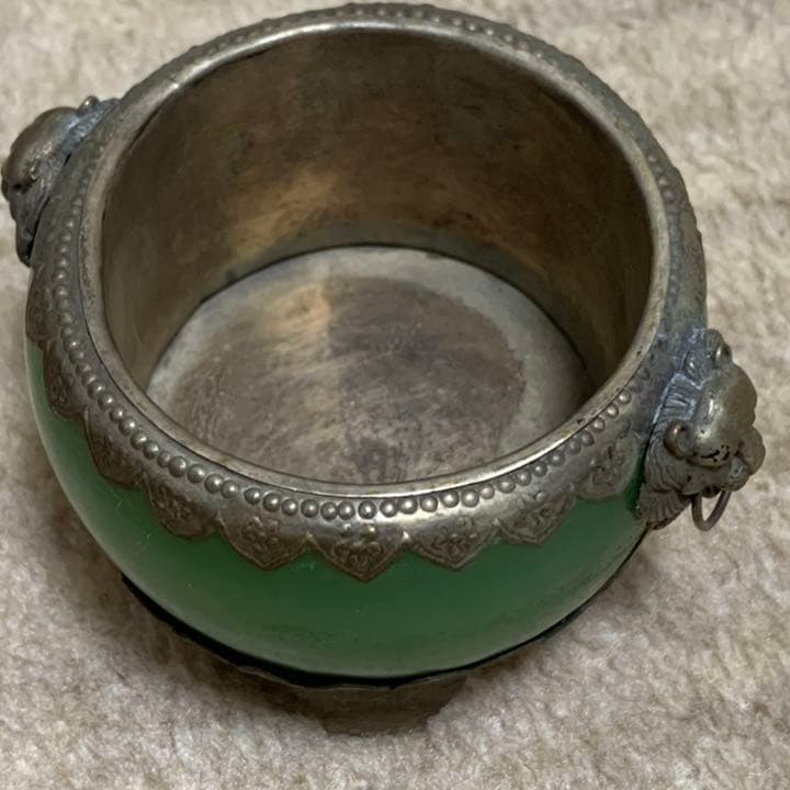 香炉，乾、天寶紋銀在銘