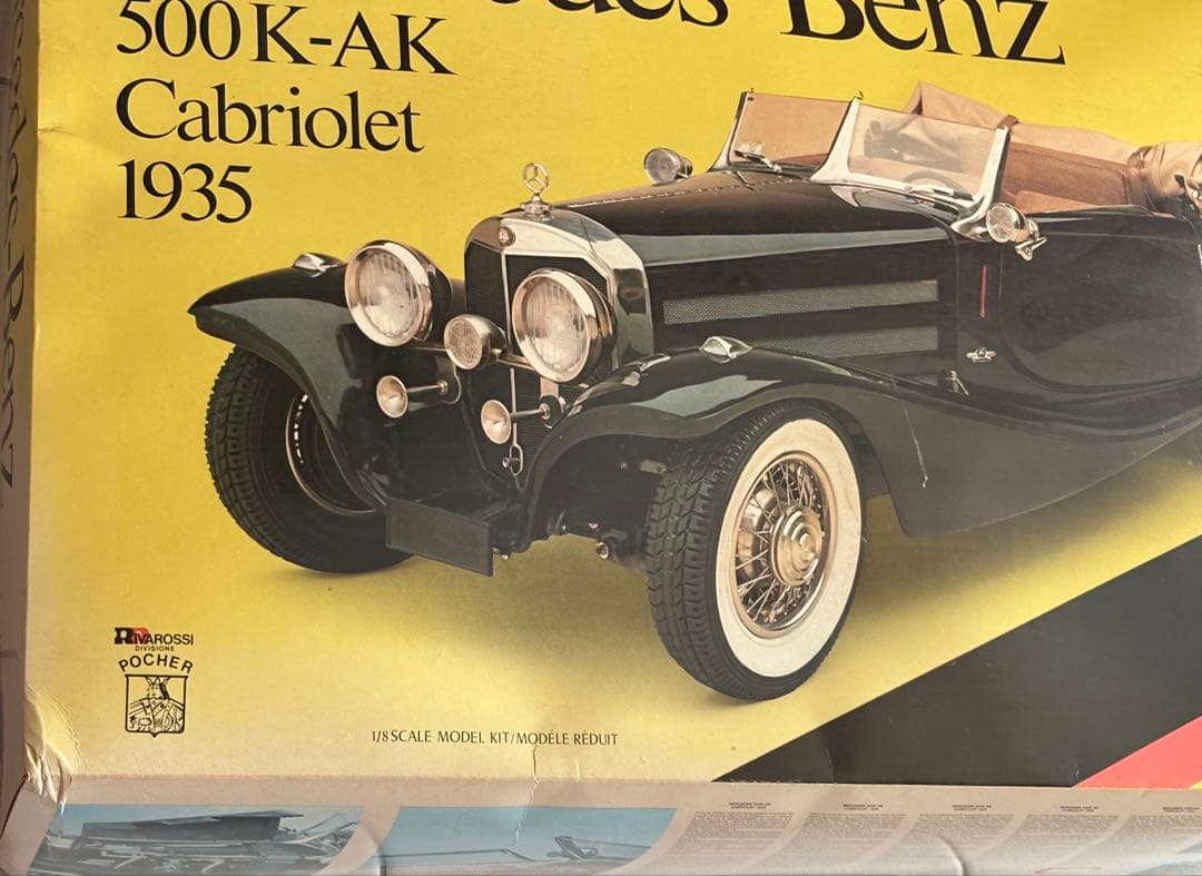 POCHER メルセデスベンツ500K-AK カブリオレ 1/8スケール 未組立