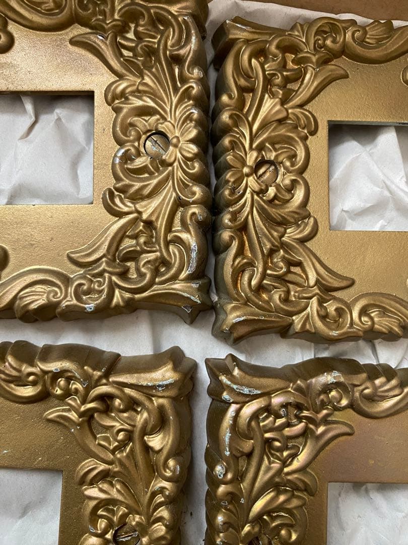 g*y様 アンティーク　コンセントカバー　三つ口