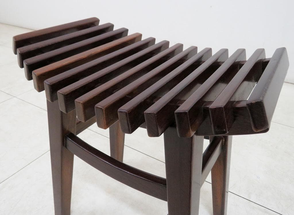 博永家具 スツール 楡無垢材 漆塗り 63,800円 チェア ② 検家具蔵岩谷堂