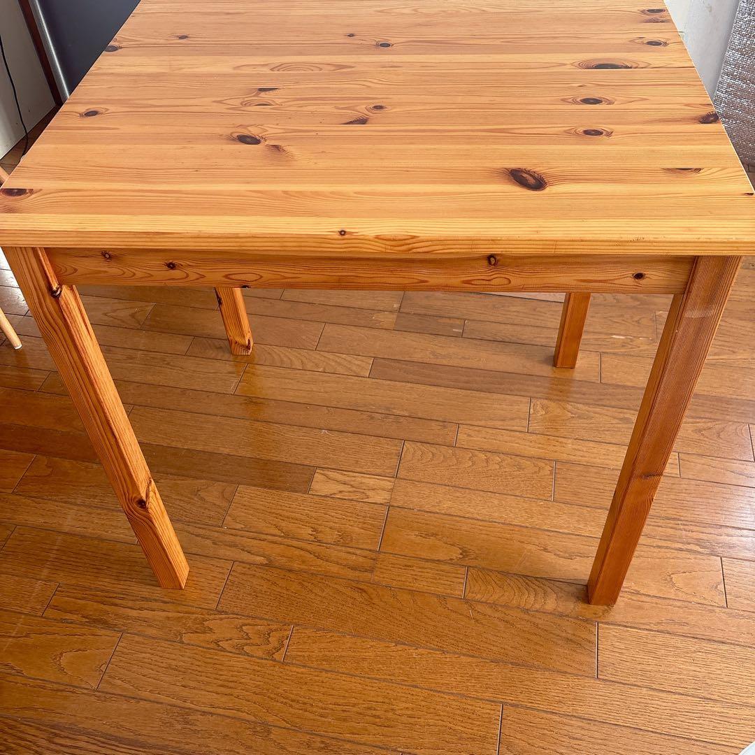 レア 廃番】MUJI 無印良品 パイン材 デスク 北欧 ヴィンテージ 75cm