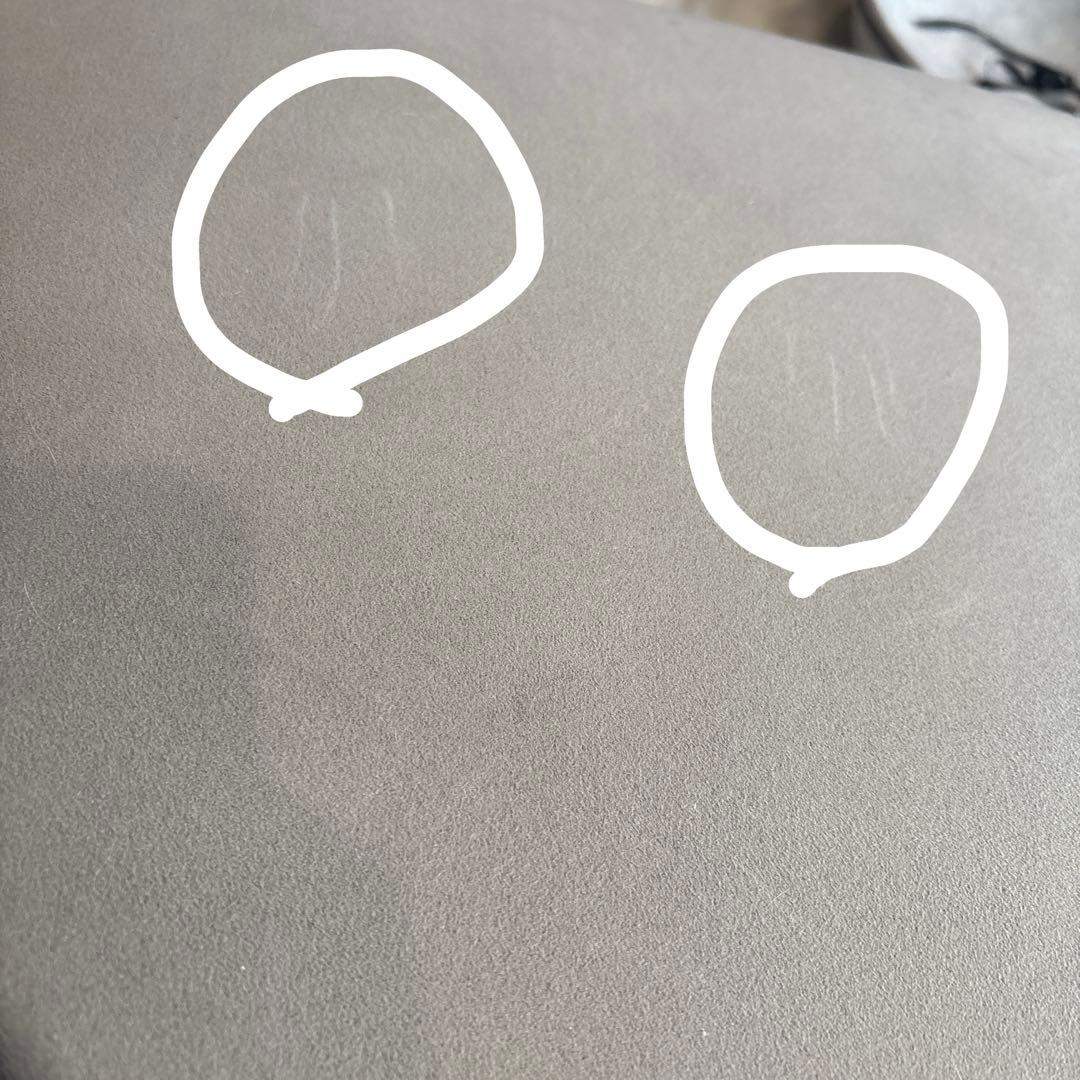 NOYES オットマン スツール グレー