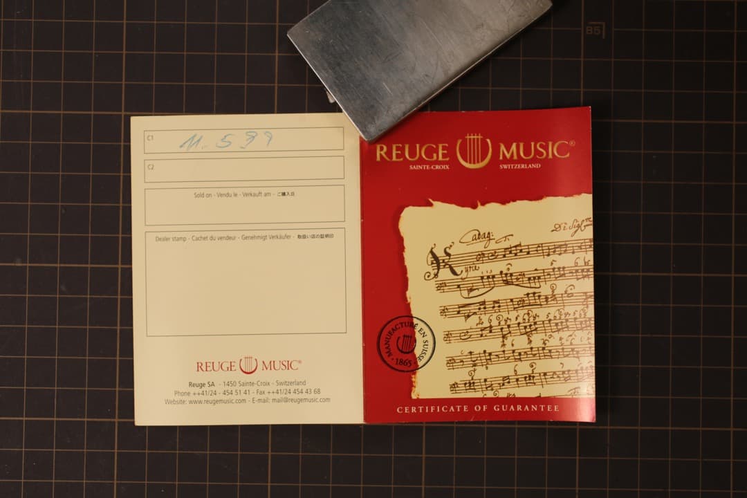 【即購入可】スイス製オルゴール／REUGE／リージュ／ベートーヴェン／メヌエット