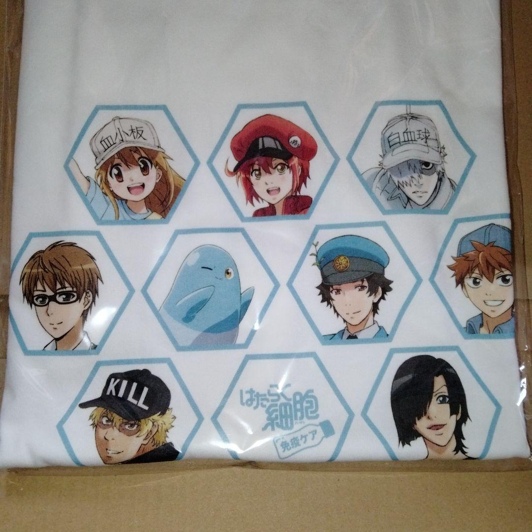 はたらく細胞 Tシャツ キリン 免疫ケア 免疫謎解き キャンペーン 抽