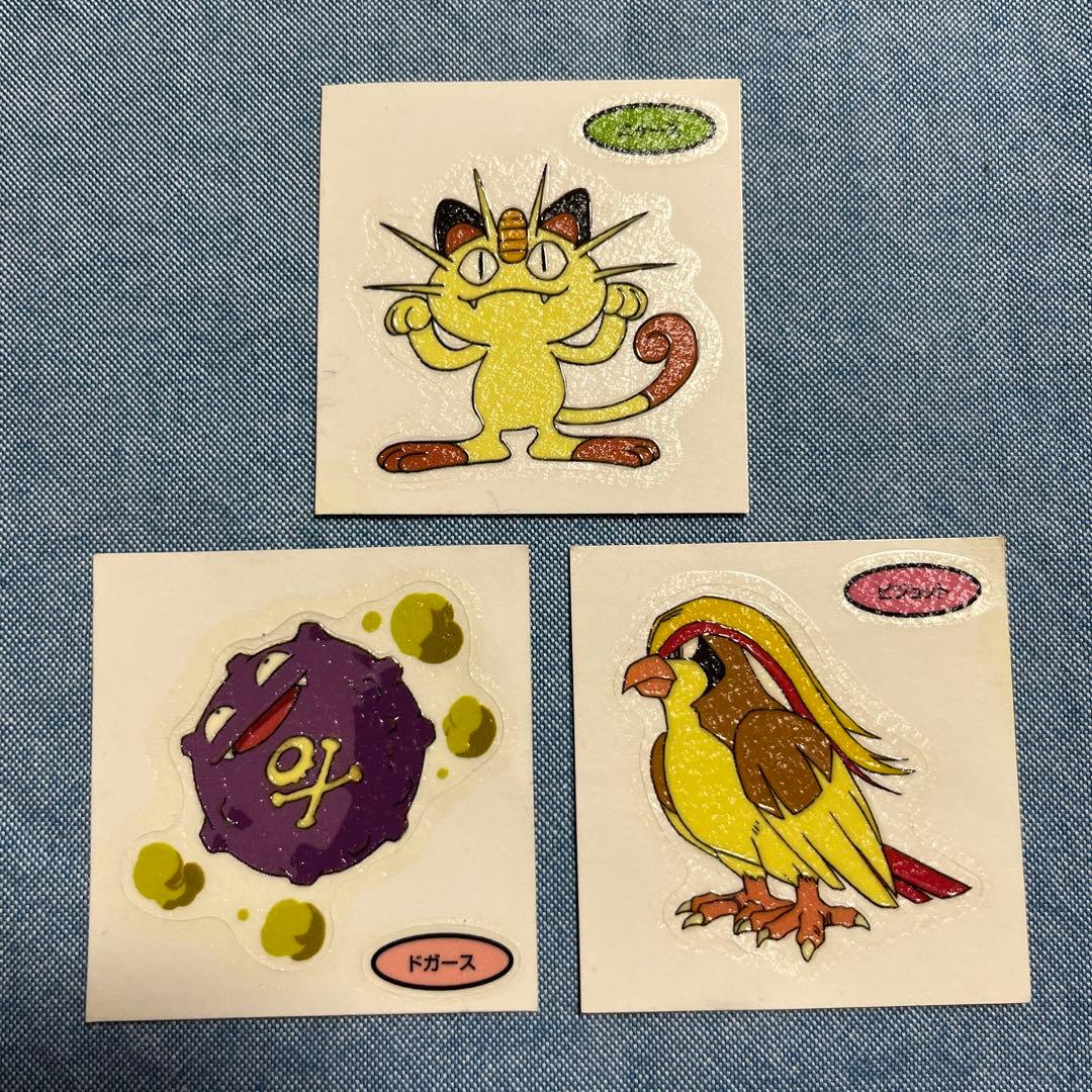 平成レトロ♡ポケモンシール 初期 ポケモンシール烈伝 アマダ ポケモン