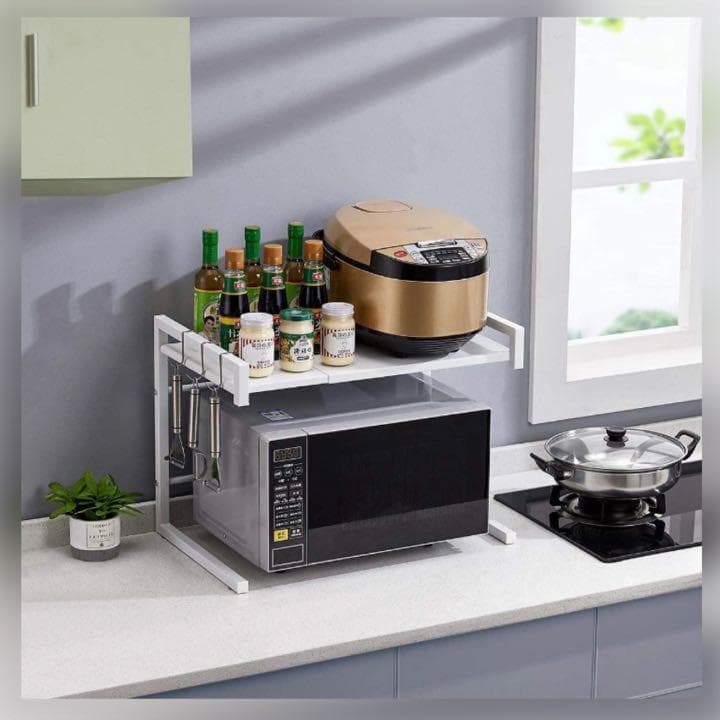 ❤脅威の耐荷重35kg❣圧倒的な安定感で地震の際も安心安全な設計♪❤レンジ台