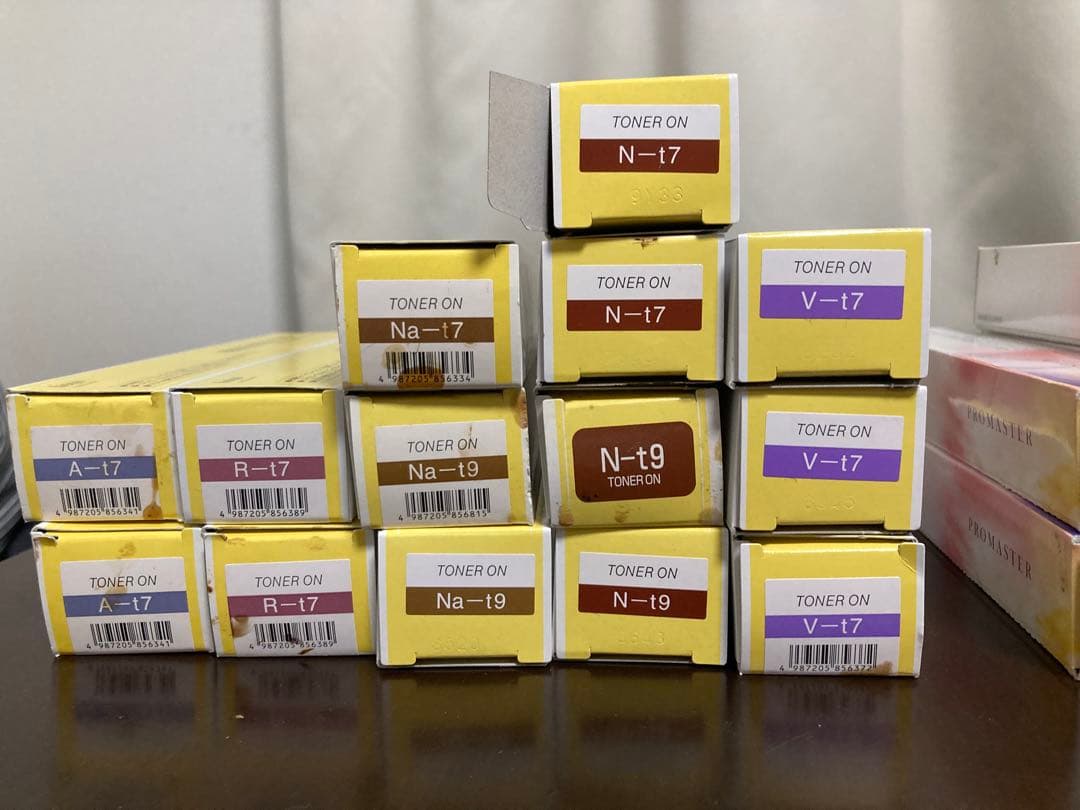 ホーユー プロマスター10本 トナーオン14本 ピグメント1本 プロステップ6本