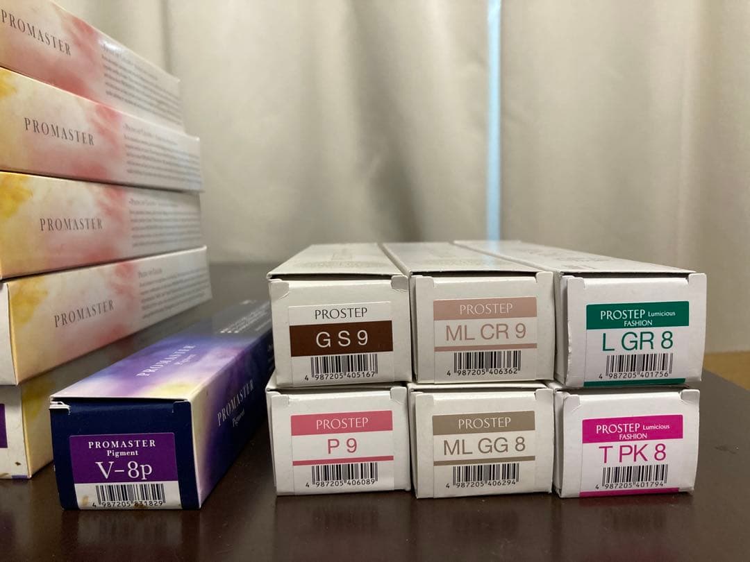 ホーユー プロマスター10本 トナーオン14本 ピグメント1本 プロステップ6本