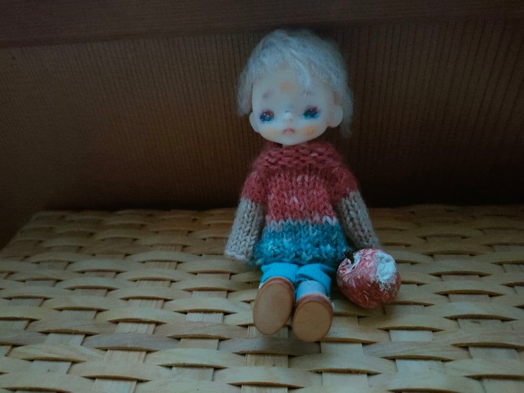 創作ドール♡ウィッグ,ボディ付き♡ 左側の女の子