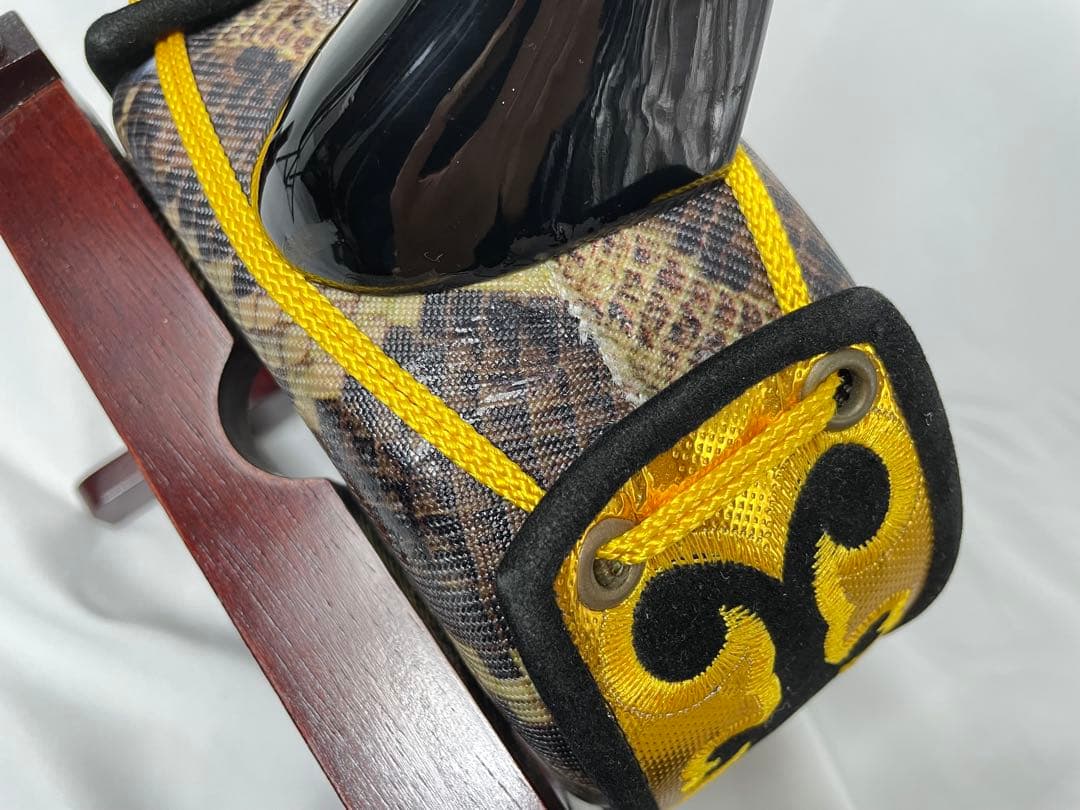 沖縄三線 ビンテージ人工皮 樫木棹 - メルカリ