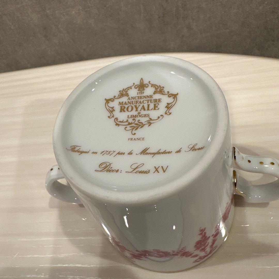 LIMOGES ロワイヤルリモージュポット　セット皿フランス製