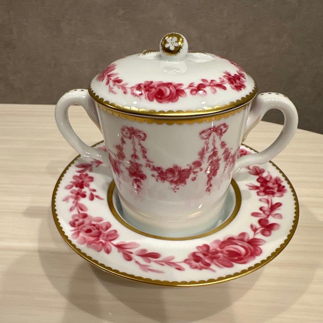LIMOGES ロワイヤルリモージュポット　セット皿フランス製