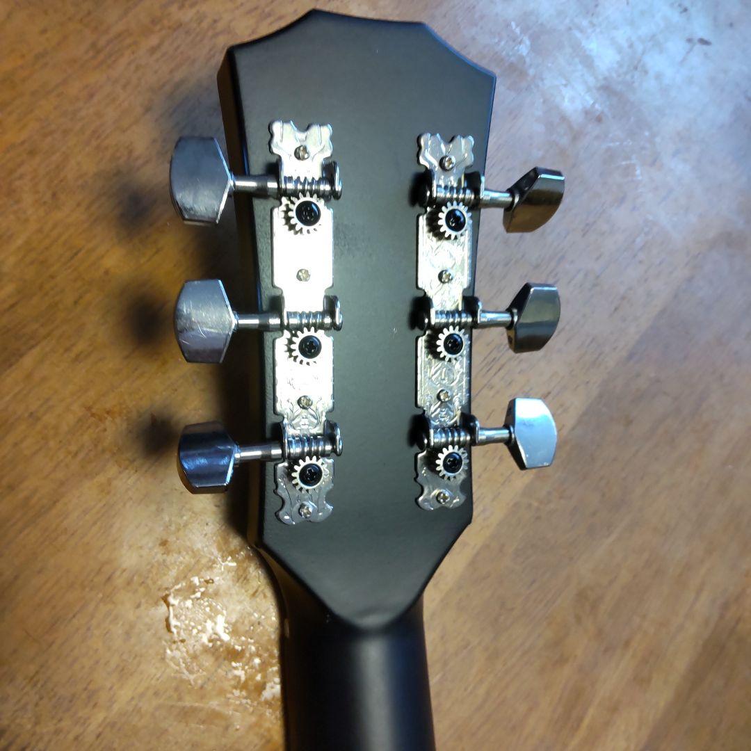 (新品)格安！カッタウェイデザインの、アコースティックギター、ストラップ、弦付