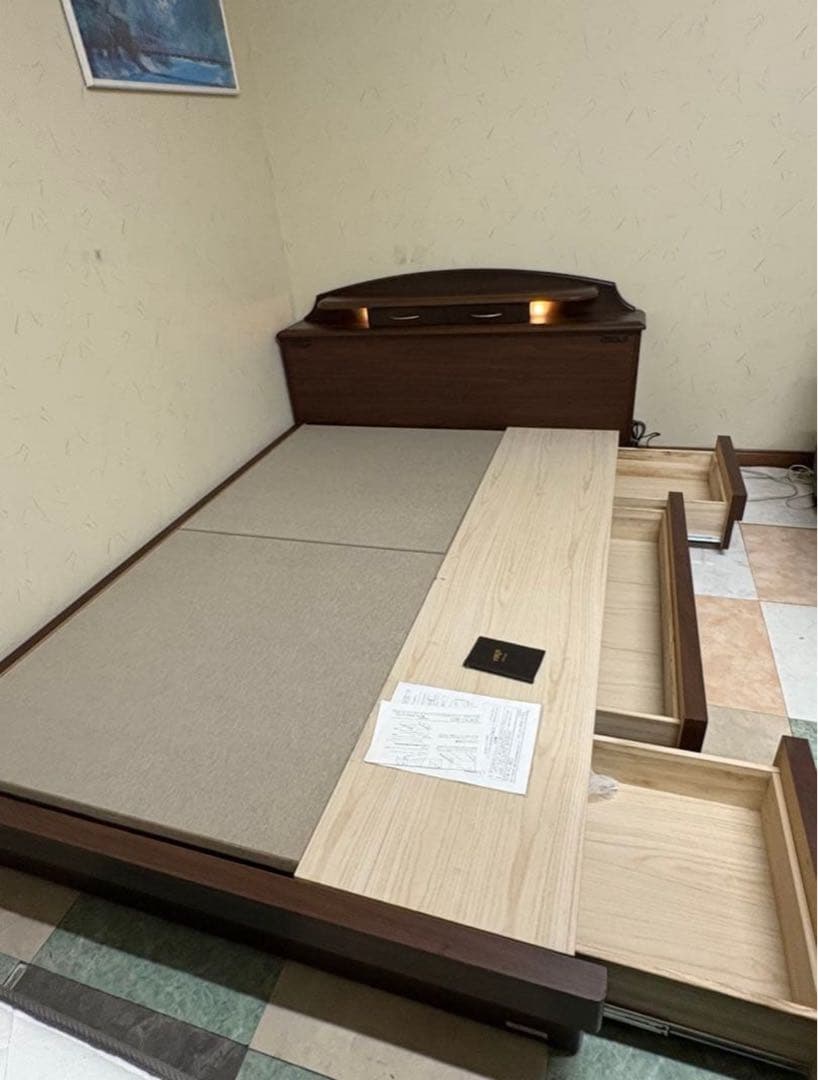 TOKYO BED シングル　フレーム付き