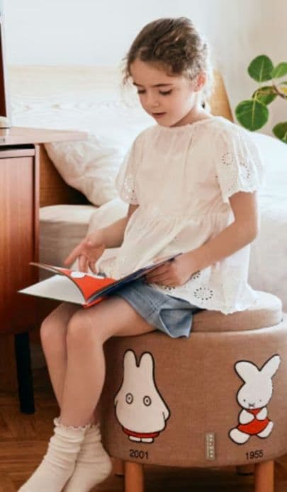 スタディオクリップミッフィー3WAY刺繍収納スツール - メルカリ